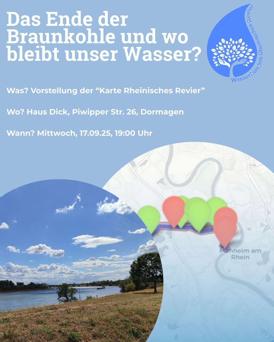 Das Ende der Braunkohle und wo bleibt unser Wasser?